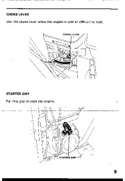 Honda HS55 Snow Blower Owners Manual page 10