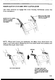 Honda HS55 Snow Blower Owners Manual page 12