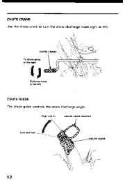 Honda HS55 Snow Blower Owners Manual page 13