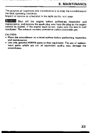 Honda HS55 Snow Blower Owners Manual page 24