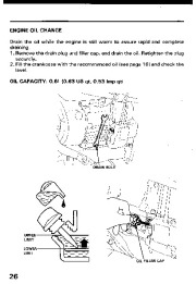 Honda HS55 Snow Blower Owners Manual page 27