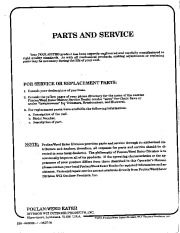 Poulan Pro Owners Manual, 1994 page 24