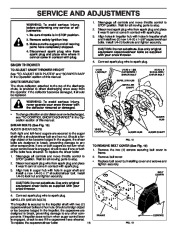 Poulan Owners Manual, 2004 page 16