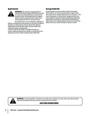 MTD 100 Push Lawn Mower Owners Manual page 6