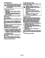 Ariens Sno Thro 938015 322 938016 522 Snow Blower Owner Manual page 12