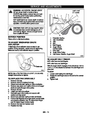 Ariens Sno Thro 938015 322 938016 522 Snow Blower Owner Manual page 14