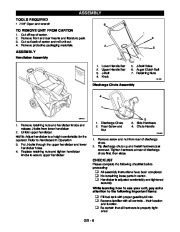 Ariens Sno Thro 938015 322 938016 522 Snow Blower Owner Manual page 8