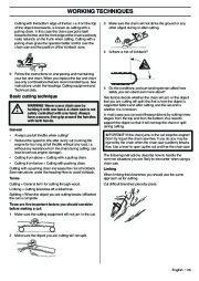 Husqvarna 345e 346XP 353 TrioBrake Chainsaw Owners Manual, 2001,2002,2003,2004,2005,2006,2007,2008,2009 page 25