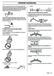 Husqvarna 345e 346XP 353 TrioBrake Chainsaw Owners Manual, 2001,2002,2003,2004,2005,2006,2007,2008,2009 page 29