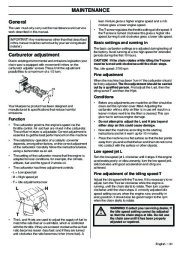 Husqvarna 345e 346XP 353 TrioBrake Chainsaw Owners Manual, 2001,2002,2003,2004,2005,2006,2007,2008,2009 page 31