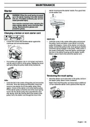 Husqvarna 345e 346XP 353 TrioBrake Chainsaw Owners Manual, 2001,2002,2003,2004,2005,2006,2007,2008,2009 page 35