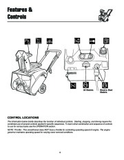 Simplicity 319M 319E 1694382 1694383 Single Stage Snow Blower Owners Manual page 10