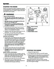 Simplicity 319M 319E 1694382 1694383 Single Stage Snow Blower Owners Manual page 14