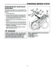 Simplicity 319M 319E 1694382 1694383 Single Stage Snow Blower Owners Manual page 19