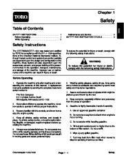 Toro 96889SL Rev A Service Manual Greensmaster 1000 1600 Preface Publication page 5