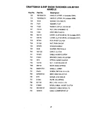 Craftsman Owners Manual page 47