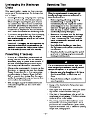 Toro 38650 Toro Power Max 1128 OXE Snowthrower Owners Manual, 2007 page 17