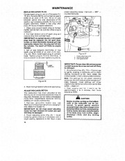 Toro 38035 3521 Snowthrower Owners Manual, 1985 page 16