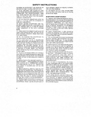 Toro 38052 521 Snowthrower Owners Manual, 1985 page 2