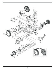 MTD GOld 500 Series 21 Inch Self Propelled Rotary Lawn Mower Owners Manual page 14