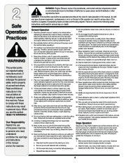 MTD GOld 500 Series 21 Inch Self Propelled Rotary Lawn Mower Owners Manual page 4