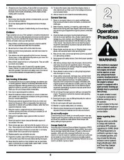 MTD GOld 500 Series 21 Inch Self Propelled Rotary Lawn Mower Owners Manual page 5