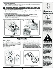 MTD GOld 500 Series 21 Inch Self Propelled Rotary Lawn Mower Owners Manual page 7