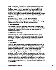 Toro Custom Command Plastic Owners Manual GB page 15