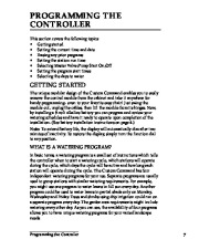 Toro Custom Command Plastic Owners Manual GB page 9