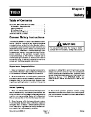 Toro 05145SL Rev B Service Manual Groundsmaster 3505 D Preface Publication page 5