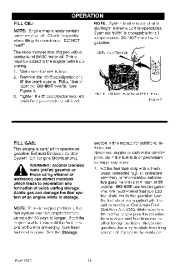  536.881400 Craftsman 21-Inch Snow Thrower Single Stage Auger Propelled Owners Manual page 10