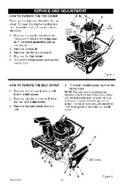  536.881400 Craftsman 21-Inch Snow Thrower Single Stage Auger Propelled Owners Manual page 18