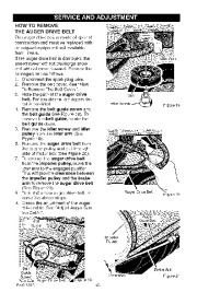  536.881400 Craftsman 21-Inch Snow Thrower Single Stage Auger Propelled Owners Manual page 20