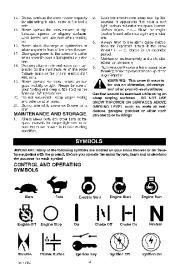  536.881400 Craftsman 21-Inch Snow Thrower Single Stage Auger Propelled Owners Manual page 4