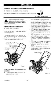  536.881400 Craftsman 21-Inch Snow Thrower Single Stage Auger Propelled Owners Manual page 46