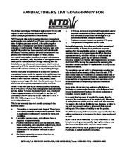 MTD 737-0168 C D Style Snow Blower Owners Manual page 28