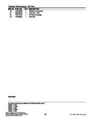 Simplicity 26 28 30 32 1695326 27 30 31 34 35 38-Inch Large Frame Two Stage Snow Blower Owners Manual page 21