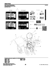 Simplicity 26 28 30 32 1695326 27 30 31 34 35 38-Inch Large Frame Two Stage Snow Blower Owners Manual page 26