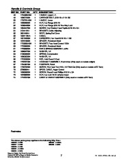 Simplicity 26 28 30 32 1695326 27 30 31 34 35 38-Inch Large Frame Two Stage Snow Blower Owners Manual page 7