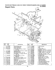 Craftsman 247.885550, 247.885680 Craftsman 24-26 inch two stage track drive Snow Thrower Owners Manual page 30