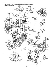 Craftsman 247.885550, 247.885680 Craftsman 24-26 inch two stage track drive Snow Thrower Owners Manual page 35