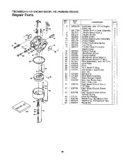 Craftsman 247.885550, 247.885680 Craftsman 24-26 inch two stage track drive Snow Thrower Owners Manual page 38