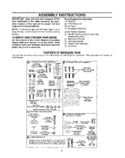 Craftsman 247.885550, 247.885680 Craftsman 24-26 inch two stage track drive Snow Thrower Owners Manual page 5