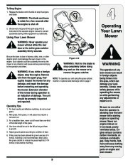 MTD Pro 400 Series 21 Inch Rotary Lawn Mower Owners Manual page 9