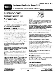 Toro 51552 Super 325 Blower/Vac Manuel des Propriétaires, 2005 page 17