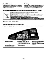 Toro 51552 Super 325 Blower/Vac Manuale Utente, 2006 page 42