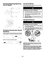 Toro 51552 Super 325 Blower/Vac Manuale Utente, 2005 page 6