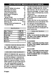 Kärcher Owners Manual page 2