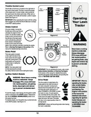 MTD Troy-Bilt 60T Transmatic Tractor Lawn Mower Owners Manual page 13