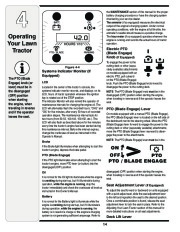 MTD Troy-Bilt 60T Transmatic Tractor Lawn Mower Owners Manual page 14